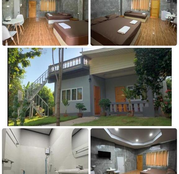 Номер Стандарт Трехместный, บ้านภัทร์จรัส น่าน   Baan Patjarad Nan