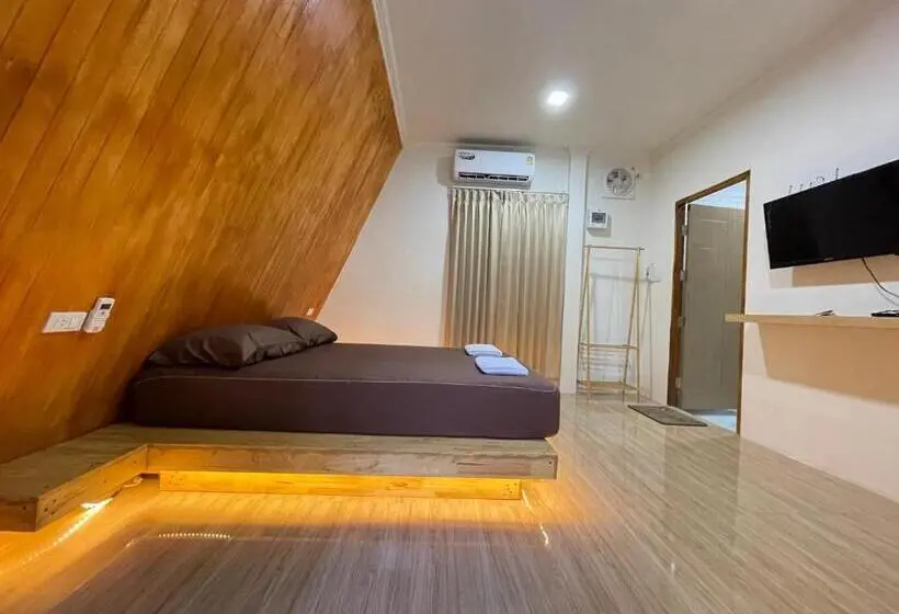 １ベッドルームハウス, บ้านภัทร์จรัส น่าน   Baan Patjarad Nan