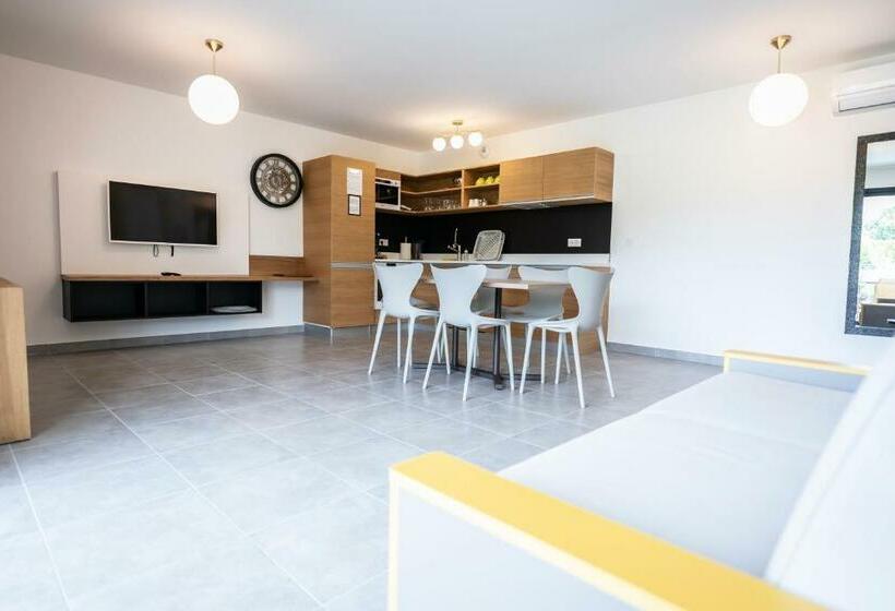 침실 1개 수피리어 아파트, Hôtel Résidence A Torra