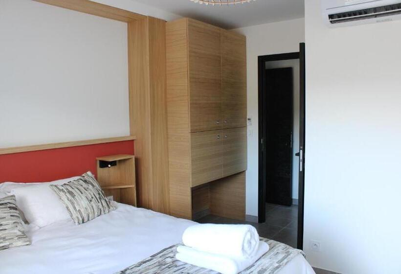 침실 1개 수피리어 아파트, Hôtel Résidence A Torra