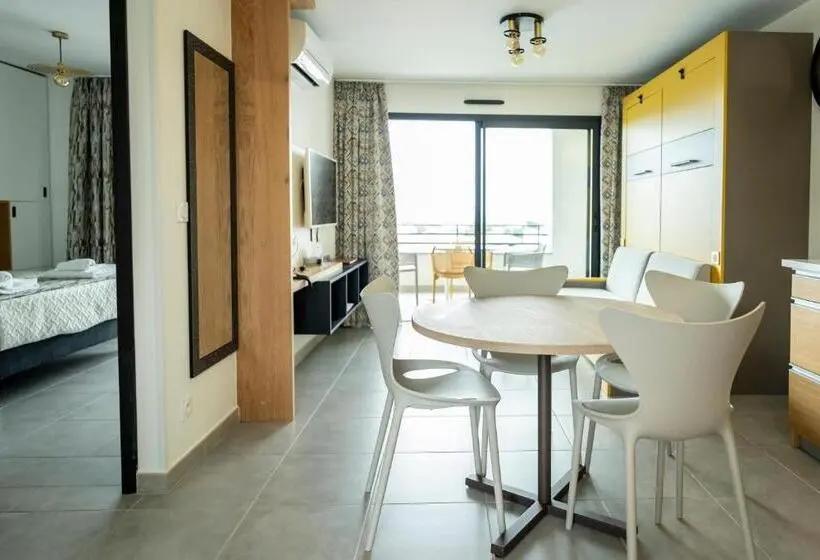 １ベッドルームアパートメント, Hôtel Résidence A Torra