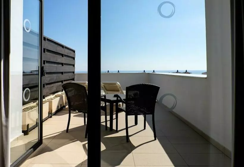 オーシャンビューのプレミアムルーム。, (ThePlace) Palacio Mojacar - Adults Only