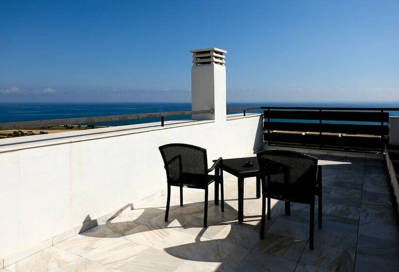 オーシャンビューのプレミアムルーム。, ALEGRIA Palacio Mojacar - Adults Only