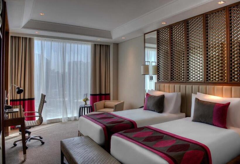 琮城市景观的豪华间, Taj Dubai