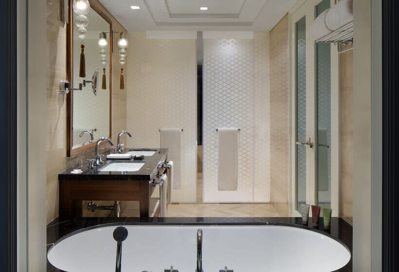 琮城市景观的豪华间, Taj Dubai