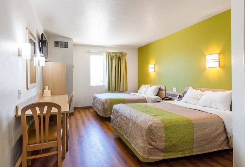 Номер Стандарт 2 Двуспальные Кровати, Motel 6cedar City, Ut