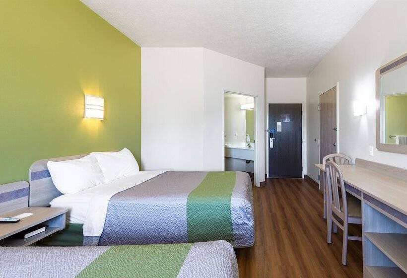 Номер Стандарт 2 Двуспальные Кровати, Motel 6cedar City, Ut