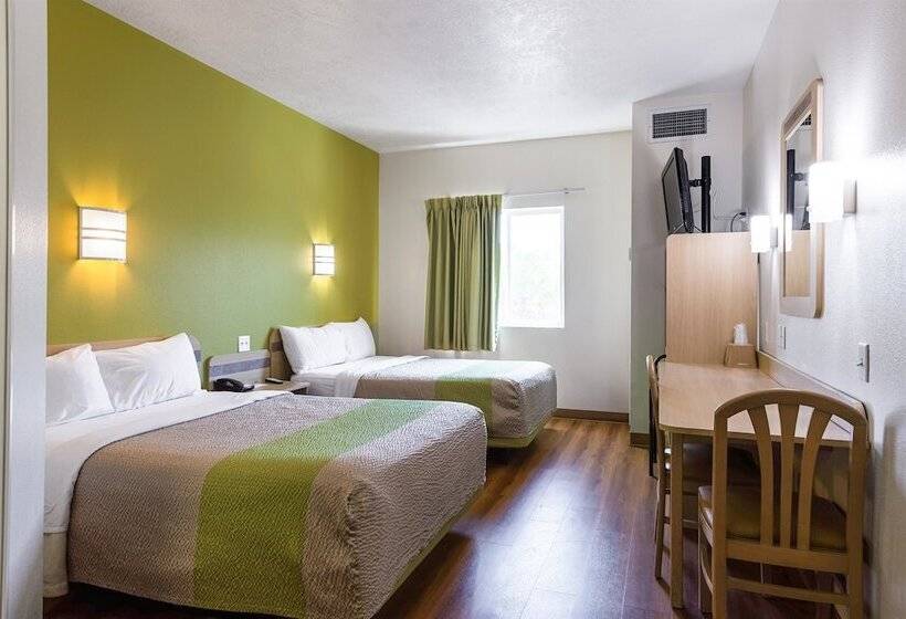 Номер Стандарт 2 Двуспальные Кровати, Motel 6cedar City, Ut