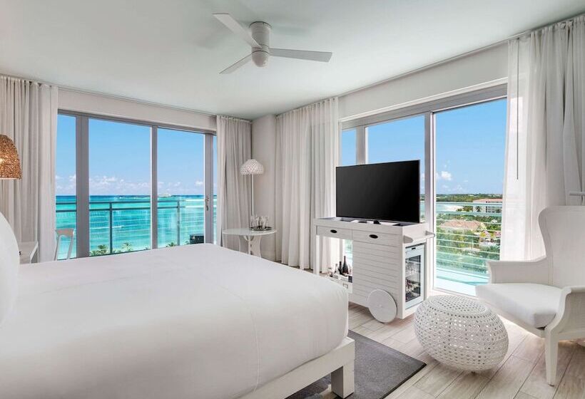 침실 1개 바다 전망 아파트, Sls At Baha Mar
