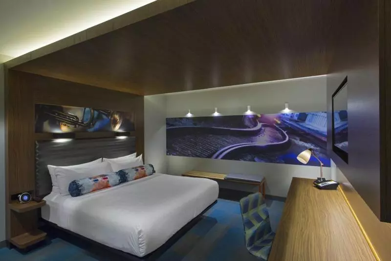 キングサイズベッドのスタンダードルーム, Aloft New Orleans Downtown