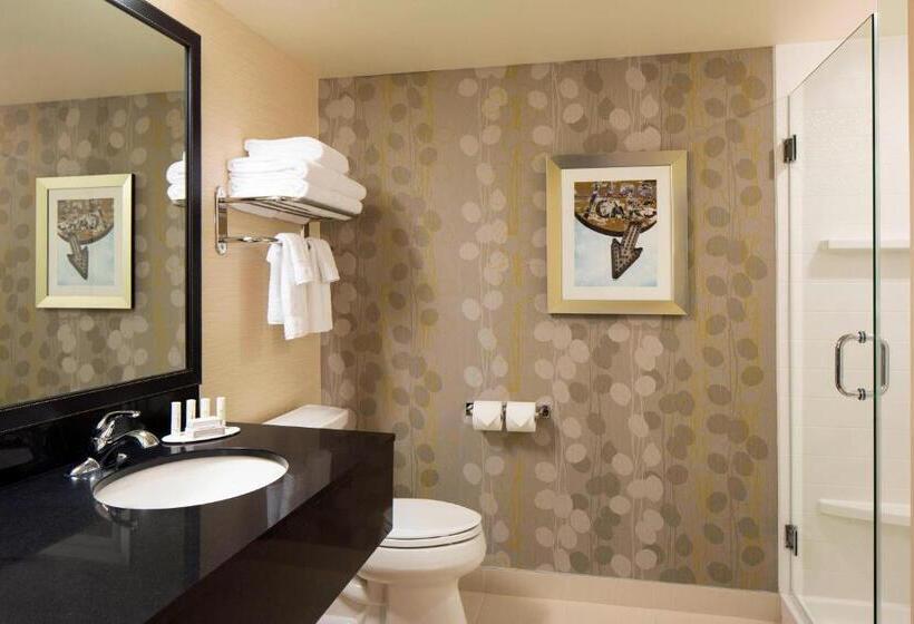 חדר סטנדרט עם מיטת קינג, Fairfield Inn & Suites By Marriott Calgary Downtown