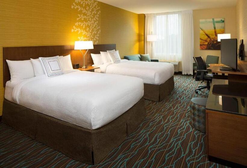 חדר סטנדרט, Fairfield Inn & Suites By Marriott Calgary Downtown