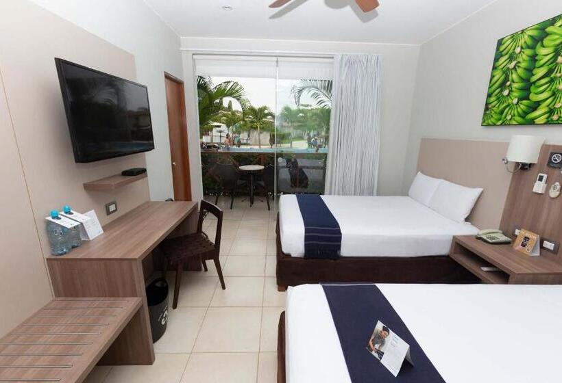 غرفة قياسية مطلّة علي حمام السباحة, Casa Andina Select Zorritos Tumbes