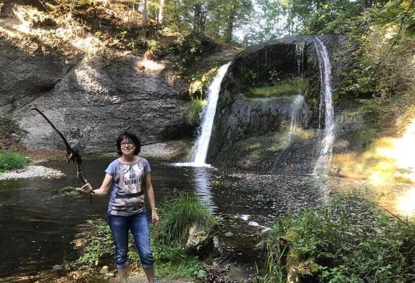 חדר סטנדרט עם מרפסת, Ruhige Zimmer Im Grünen Und Studio Im Naherholungsgebiet