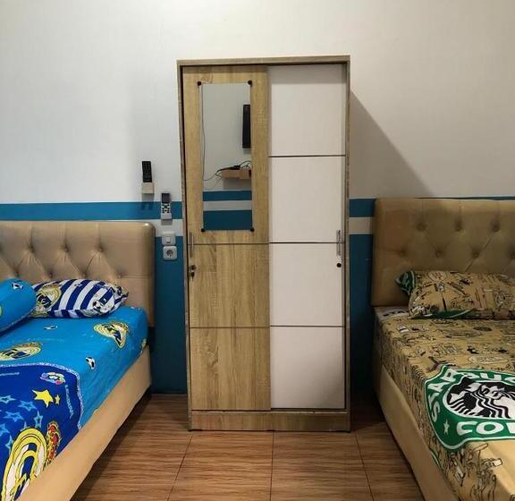 חדר משפחתי דלוקס, Penginapan Banyu Biruku