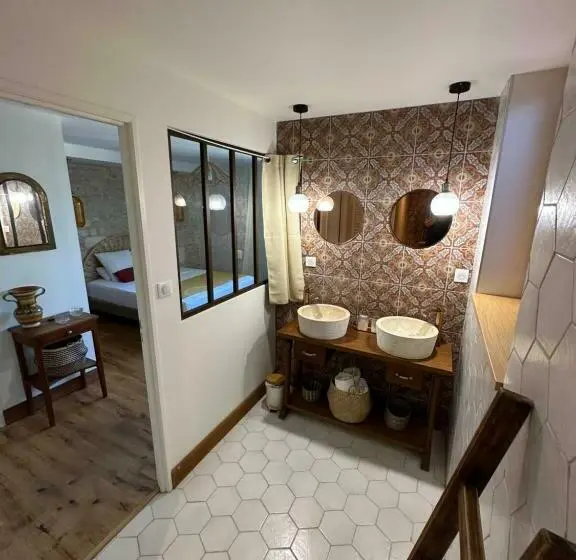 Habitació Familiar Deluxe, ô Trois Puits