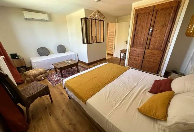 Habitació Familiar Deluxe, ô Trois Puits