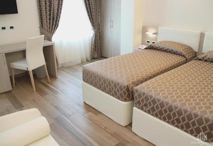 اتاق استاندارد سه نفره, Expo Hotel Milan