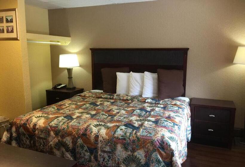 장애인을 위한 킹사이즈 침대 스탠다드 룸, Americas Best Value Inn Stone Mountain Atlanta E