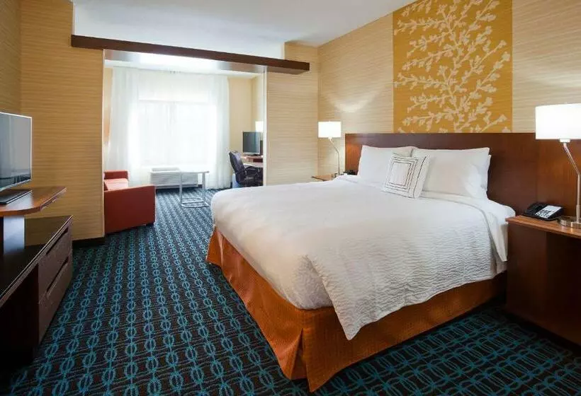 キングサイドベッドのスタンダードワンルーム, Fairfield Inn & Suites By Marriott St. Paul Northeast