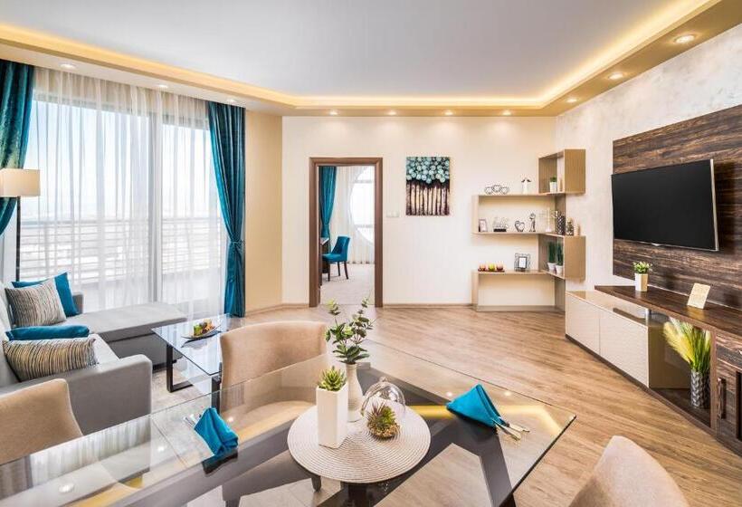 침실 1개 디럭스 아파트, Park & Spa Hotel Markovo