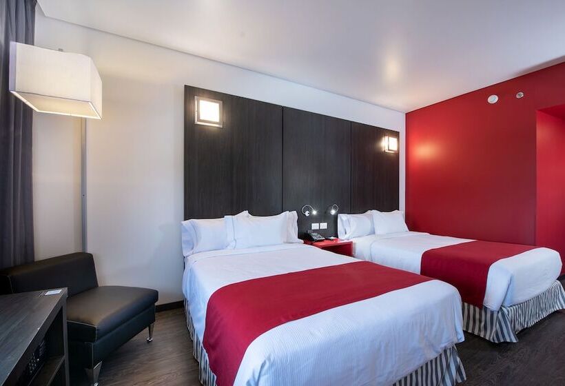 Номер Стандарт 2 Двуспальные Кровати, Ramada Encore By Wyndham Queretaro