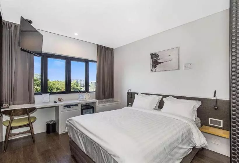 クイーンサイズベッドのスイートルーム, The Kingsford Brisbane Airport, Ascend Hotel Collection