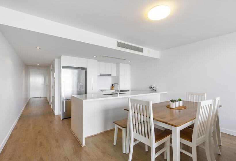 带3个卧室带海景的公寓, Echelon Apartments Yeppoon