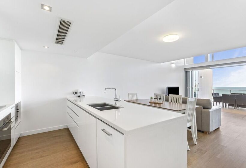 침실 3개 바다 전망 아파트, Echelon Apartments Yeppoon