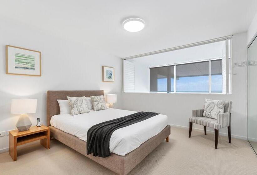带3个卧室带海景的公寓, Echelon Apartments Yeppoon