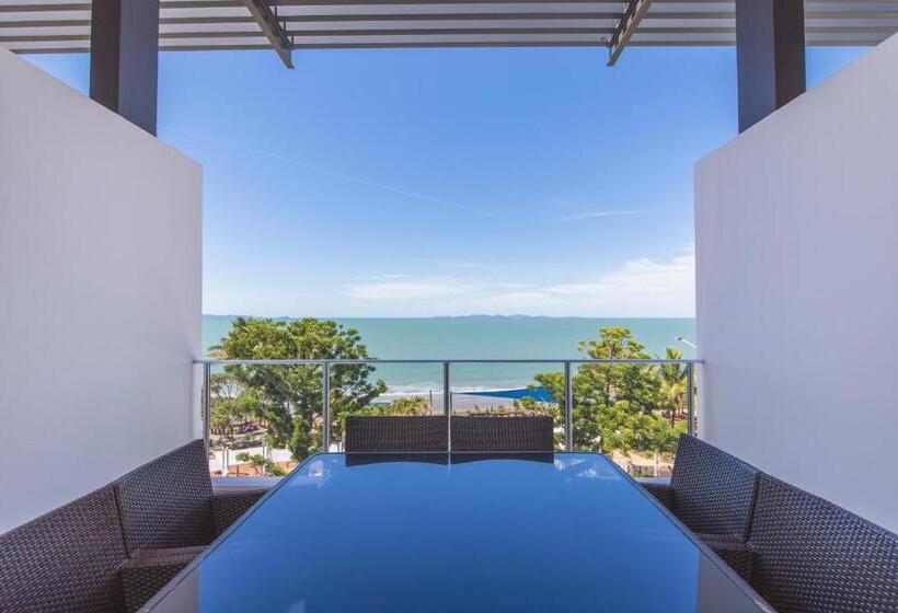 침실 3개 바다 전망 아파트, Echelon Apartments Yeppoon