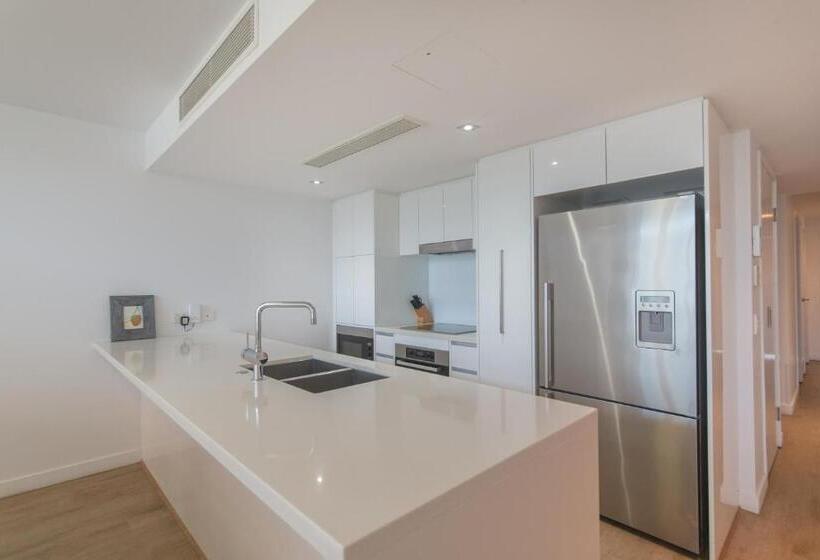带3个卧室带海景的公寓, Echelon Apartments Yeppoon