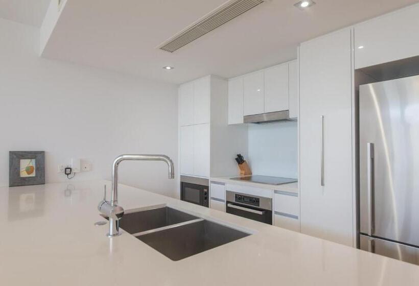 침실 3개 바다 전망 아파트, Echelon Apartments Yeppoon