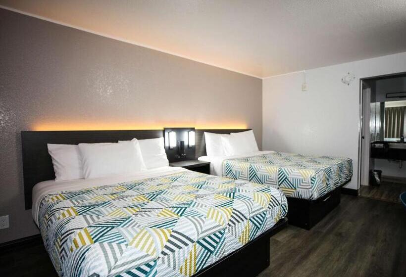 身障者適用スタンダードルーム, Motel 6sacramento, Ca Central