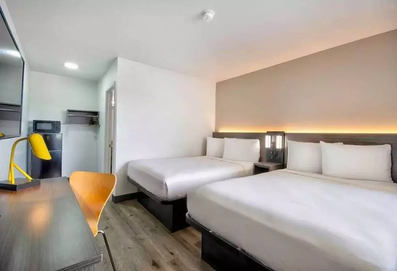 ２ダブルベッドのスタンダードルーム, Motel 6austin, Tx  North