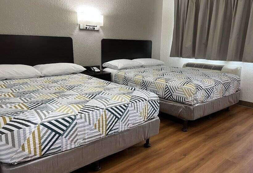 חדר סטנדרט שתי מיטות זוגיות, Motel 6longview, Tx