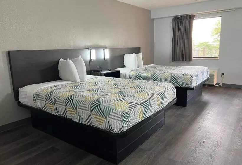 デラックスの４人部屋, Motel 6middleburg Heights, Oh  Cleveland