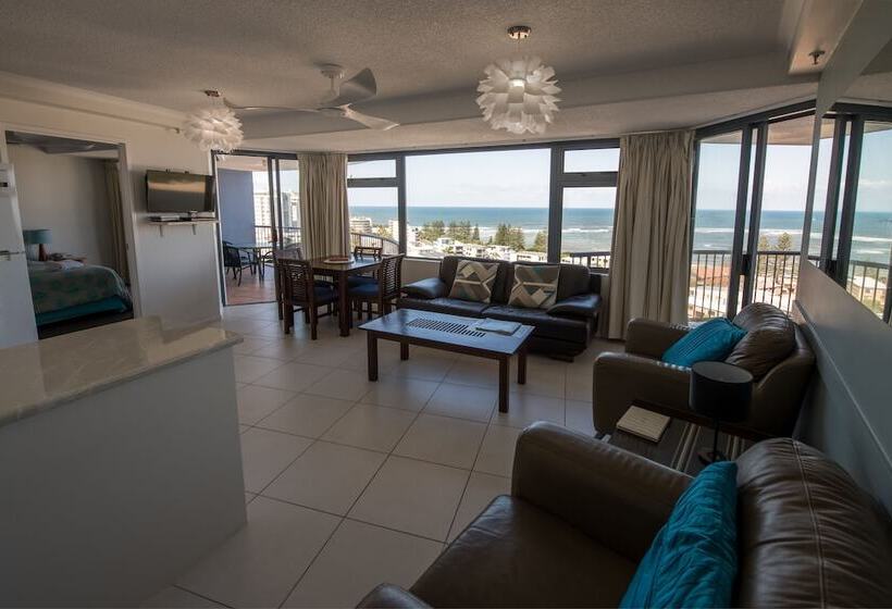 2침실 디럭스 아파트 바다 전망, Centrepoint Apartments Caloundra