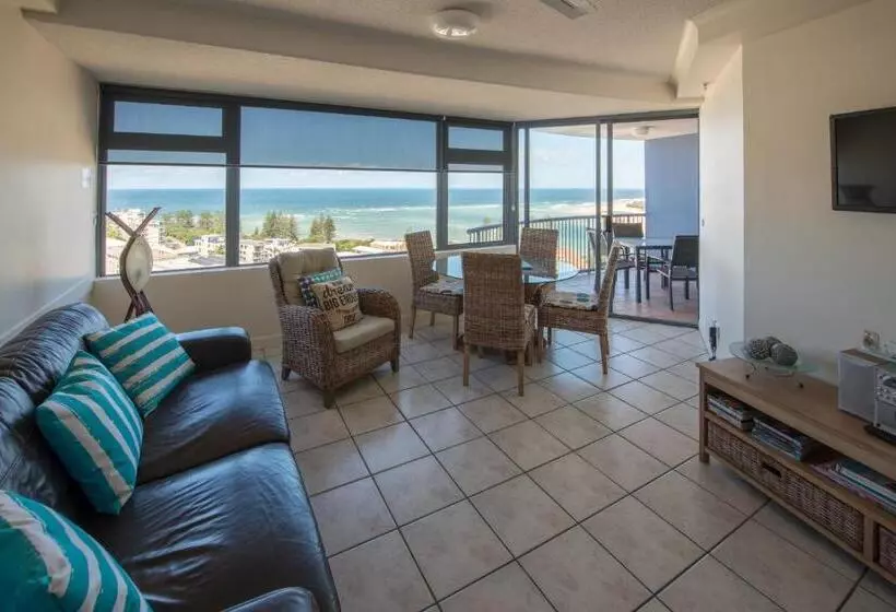 海の見える1ベッドルームアパートメント, Centrepoint Apartments Caloundra