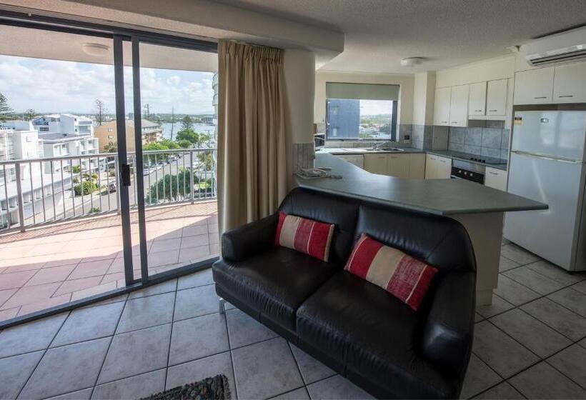 דירת שלושה חדרים, Centrepoint Apartments Caloundra
