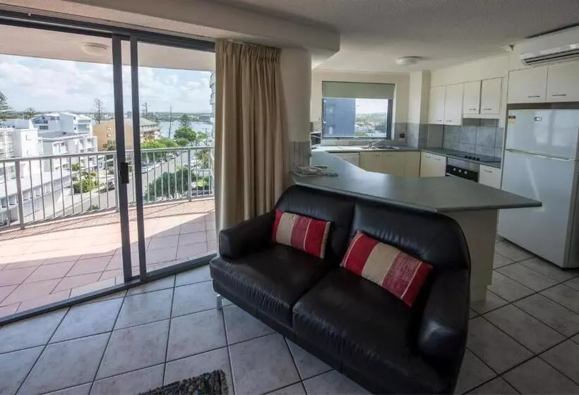 3ベッドルームアパートメント, Centrepoint Apartments Caloundra