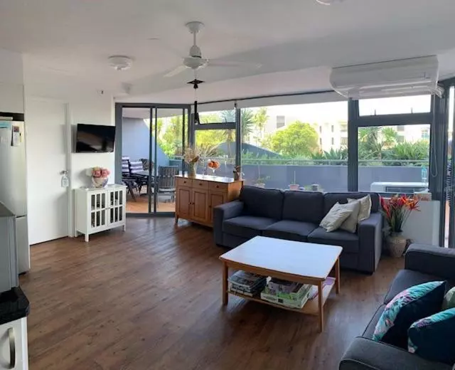 庭の見える1ベッドルームアパートメント, Centrepoint Apartments Caloundra