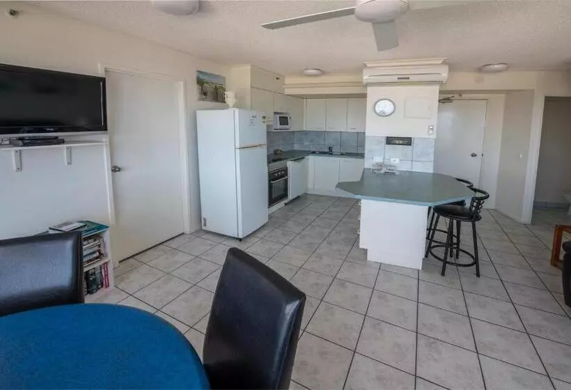 海の見える2ベッドルームアパートメント, Centrepoint Apartments Caloundra