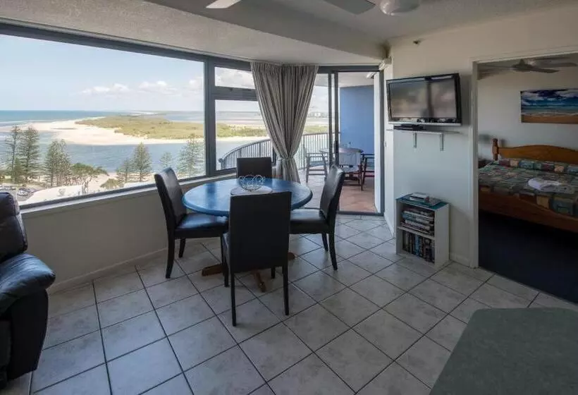 海の見える2ベッドルームアパートメント, Centrepoint Apartments Caloundra