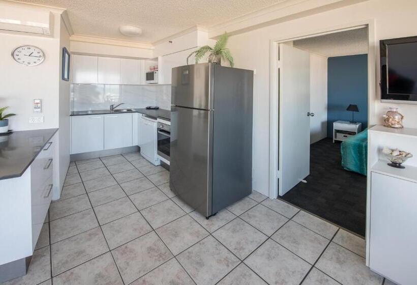 2침실 디럭스 아파트 바다 전망, Centrepoint Apartments Caloundra