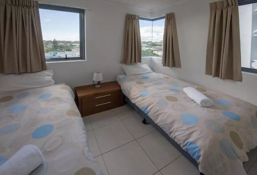 海の見える3ベッドルームアパートメント, Centrepoint Apartments Caloundra