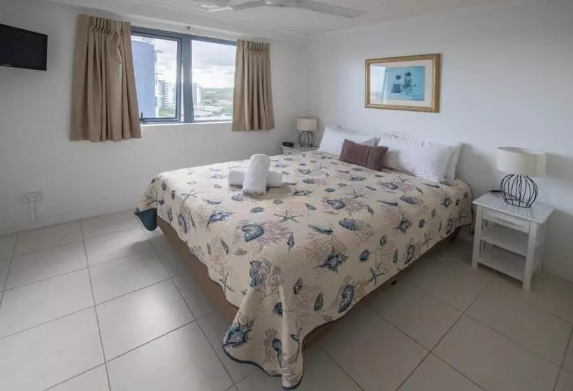 海の見える3ベッドルームアパートメント, Centrepoint Apartments Caloundra