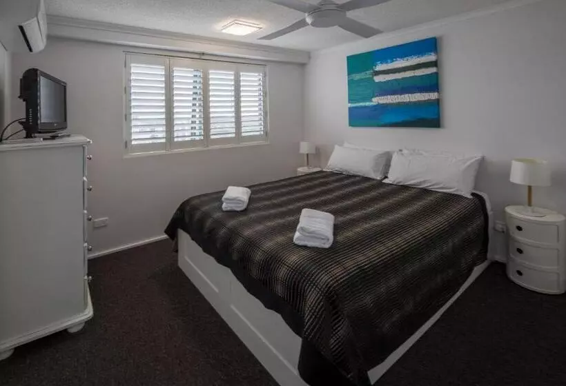 オーシャンビューの3ベッドルームデラックスアパート, Centrepoint Apartments Caloundra