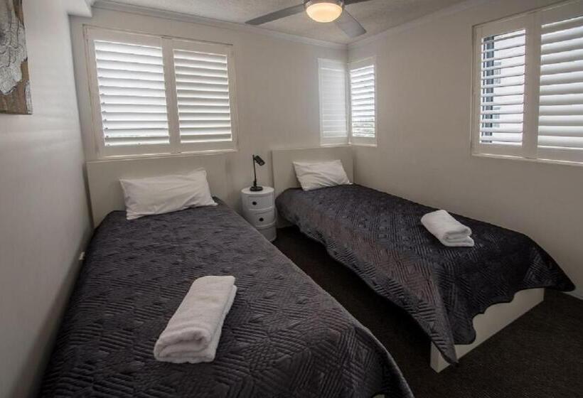 3침실 디럭스 아파트 바다 전망, Centrepoint Apartments Caloundra