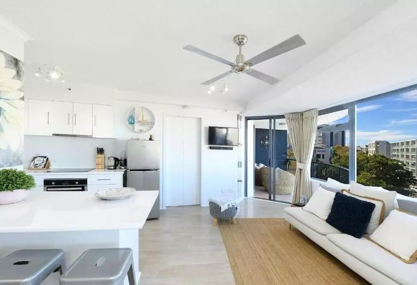 2ベッドルームデラックスアパートメント, Centrepoint Apartments Caloundra